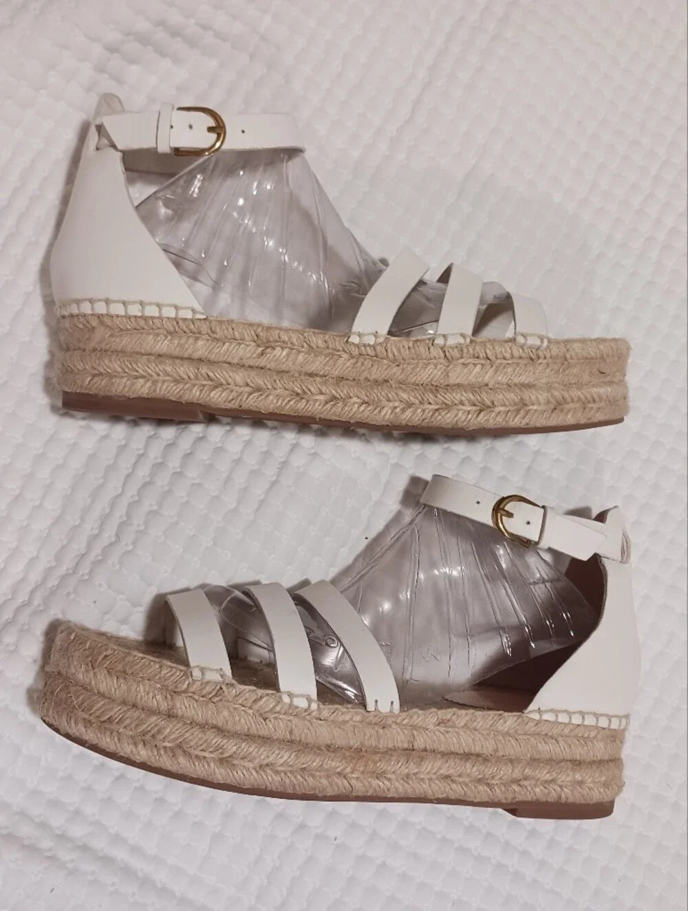 J. Crew Grace Leather Gladiator Espadrille Sandal 9/9.5